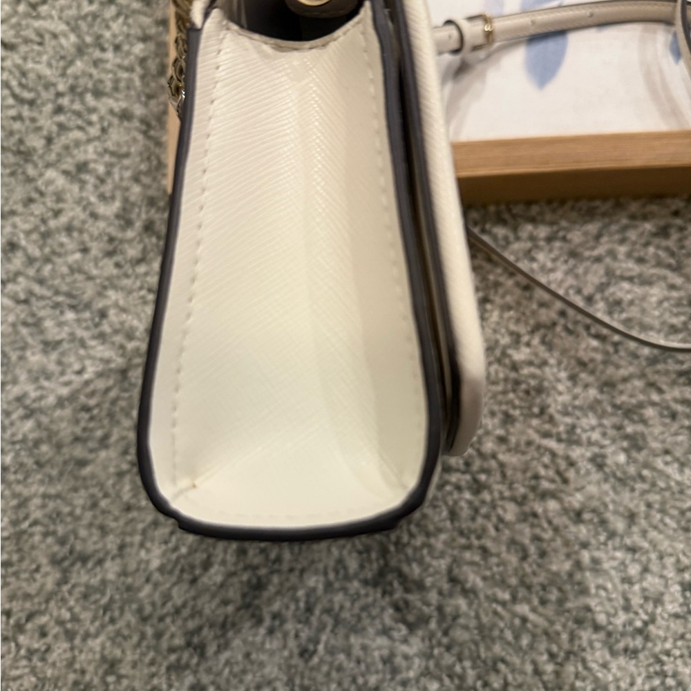 kate spade Cream Floral Embroidered Straw Crossbody - Picture 5 of 10